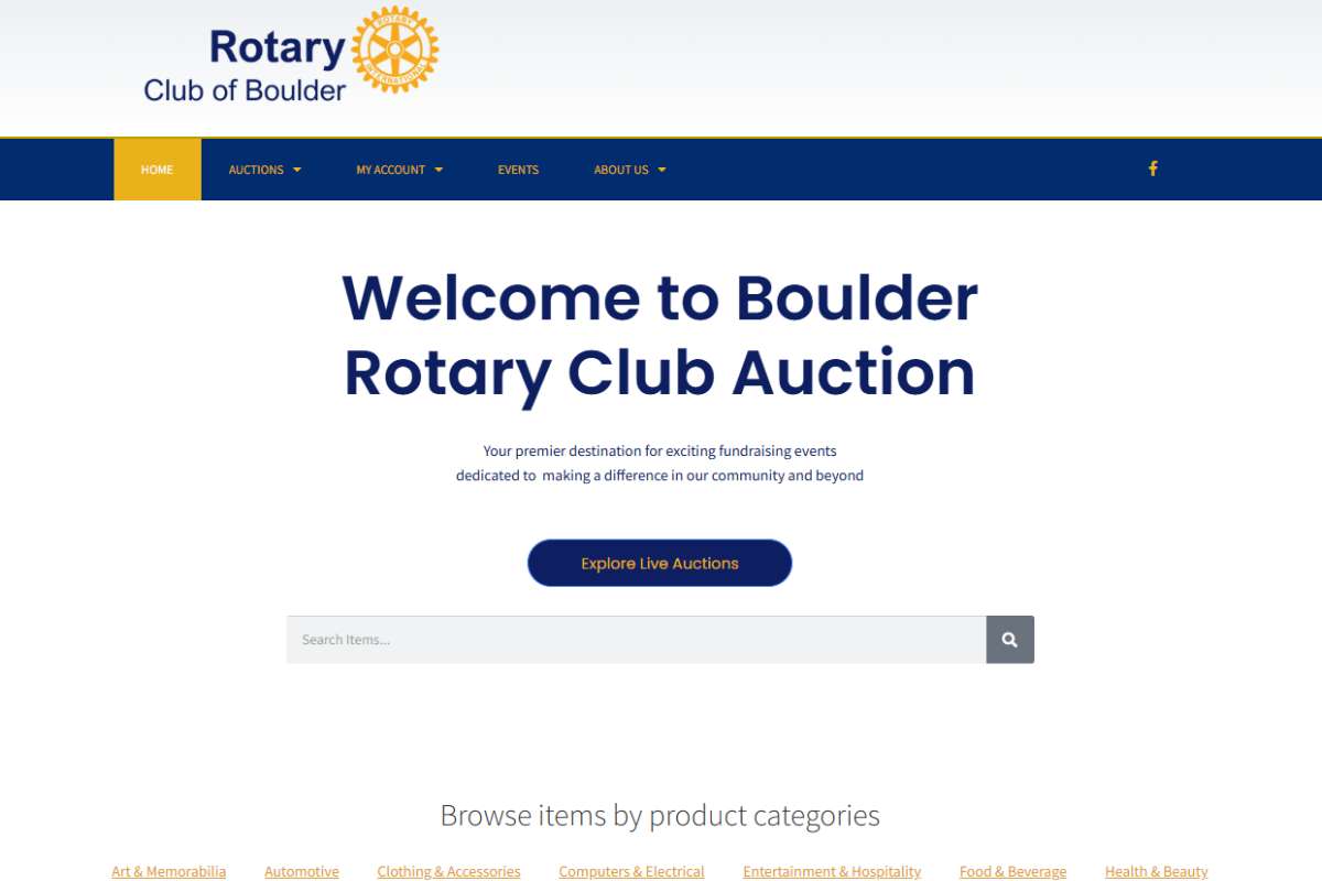 Custom Auction Platform Built for WA Clubs & Societies
